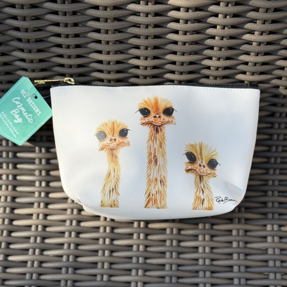 Rachel Brown Art Cosmetic Bag - NWT